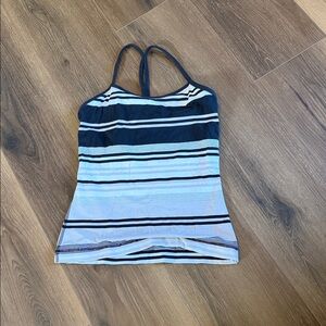 Lululemon Striped Black and White Women's Top